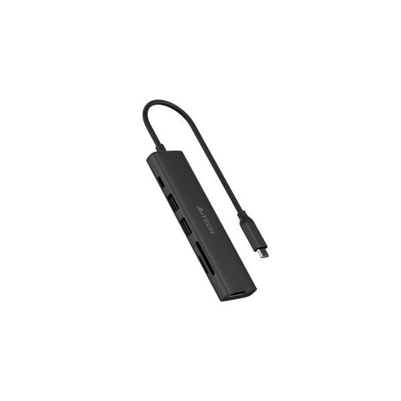 Laptop, Telefoane si Tablete - Telefoane mobile si accesorii - Accesorii Telefoane - Baterii externe - DOCKING Station A4tech universal, 6-in-1, cablu 0.20m, gri - Infinity.ro