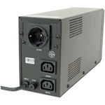 Casa si Gradina - Electrice - Accesorii electrice - Stabilizatoare tensiune si ups - UPS GEMBIRD EG-UPS-031, Mini tower, 650VA/390W, AVR, 2 prize IEC, 1 priza Schuko - Infinity.ro