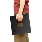 Laptop, Telefoane si Tablete - Laptopuri si accesorii - Accesorii Laptop - Standuri/Coolere notebook - Suport de birou Logilink laptop, 9 pozitii, suporta dimensiuni 10-15.6″, pliabil, holder pt. smartphone, Negru - Infinity.ro