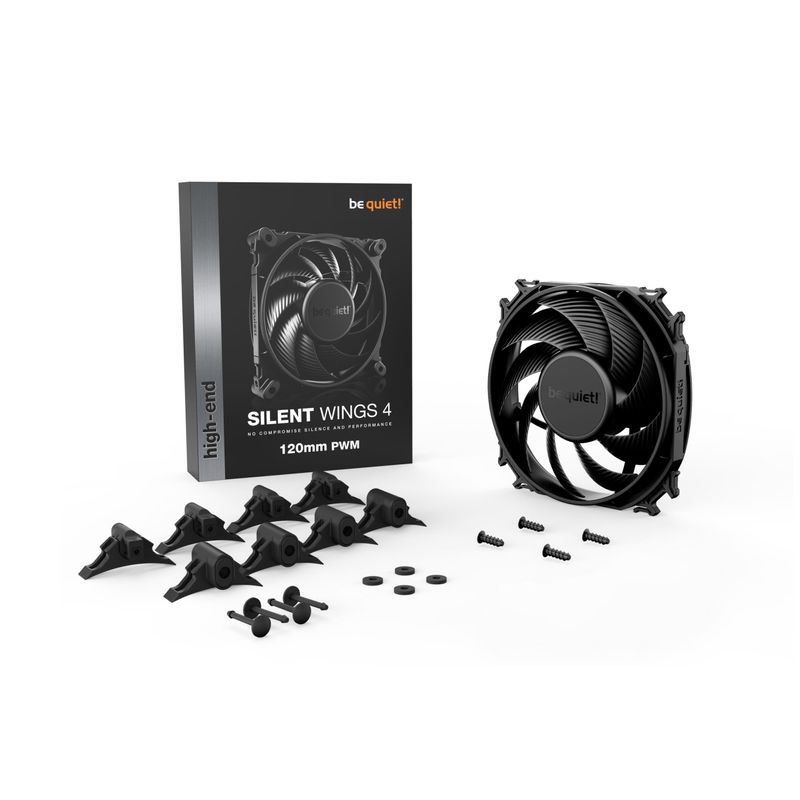 PC, gaming si accesorii - Componente PC - Coolere si Ventilatoare PC - Ventilatoare PC - Ventilator be quiet! Silent Wings 4 120mm, PWM - Infinity.ro