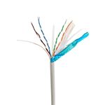 PC, gaming si accesorii - Retelistica - Cabluri si accesorii - Cablu ecranat solid de instalare retea, Gembird, FTP cat6 CCA, 305m, gri - Infinity.ro