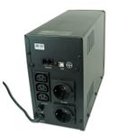 Casa si Gradina - Electrice - Accesorii electrice - Stabilizatoare tensiune si ups - UPS GEMBIRD EG-UPS-033, Mini tower, 1200VA/720W, AVR, 3 prize IEC, 2 prize Schuko - Infinity.ro