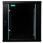 PC, gaming si accesorii - Servere - Cabinete metalice - Rack cabinet de perete SPCW-12U-450-BK-03, 19inch, 12U, 600x450, Negru - Infinity.ro