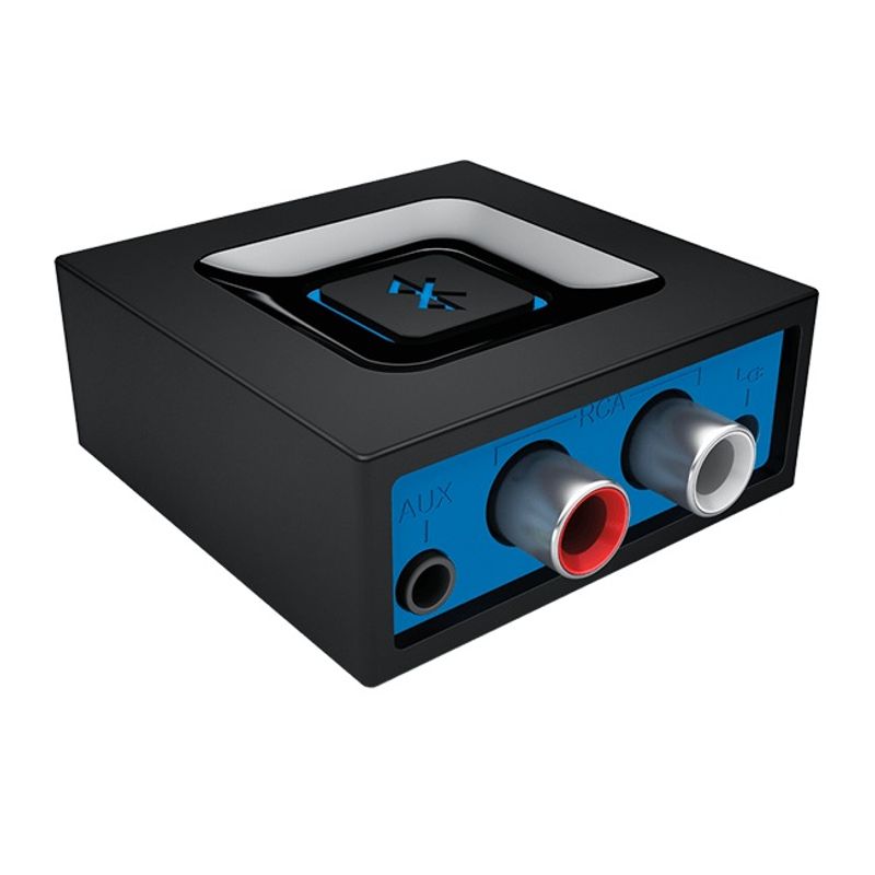 PC, gaming si accesorii - Periferice PC - Periferice Diverse - Adaptor audio bluetooth Logitech, 2 x RCA, Negru - Infinity.ro