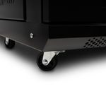 PC, gaming si accesorii - Servere - Cabinete metalice - Cabinet 19″ spacer 12u 500x400mm fixare pe perete flatpack (dezasamblat) black usa sticla cu blocare panouri detasabile - Infinity.ro