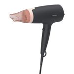 Ingrijire personala si Cosmetice - Aparate & accesorii ingrijire personala - Hair styling - Uscatoare de par - Uscator de par, Philips, 2100 W, Thermo Protect, 3 setari de temperatura, 2 setari de viteza,14 mm, Negru/Roz - Infinity.ro