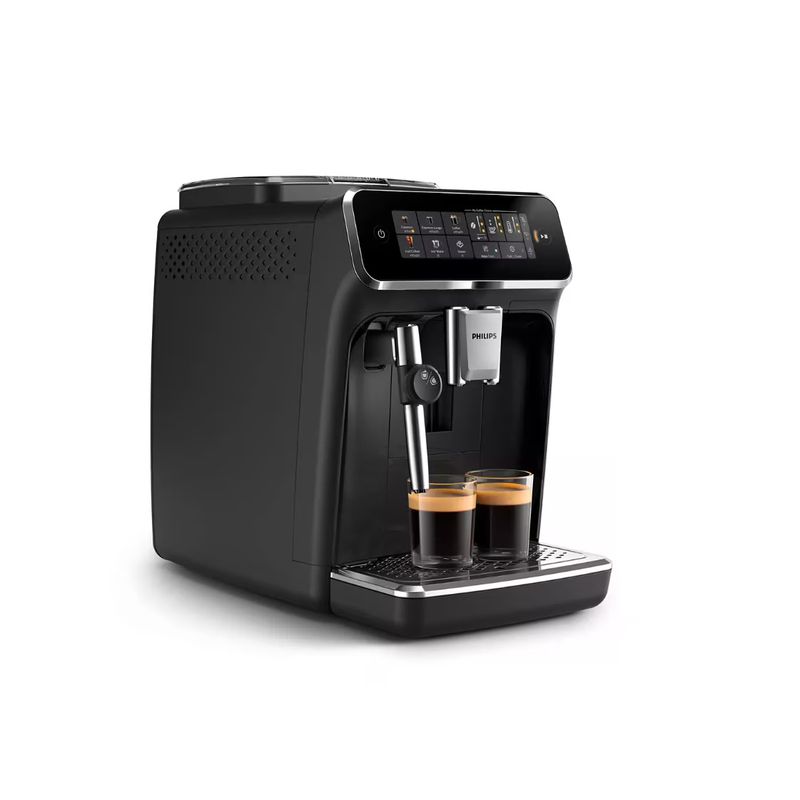 Electronice si Electrocasnice - Electrocasnice bucatarie - Preparare bauturi - Espressoare - Espressor Philips EP3321/40, presiune 15 bar, rezervor 1.8 l, negru - Infinity.ro