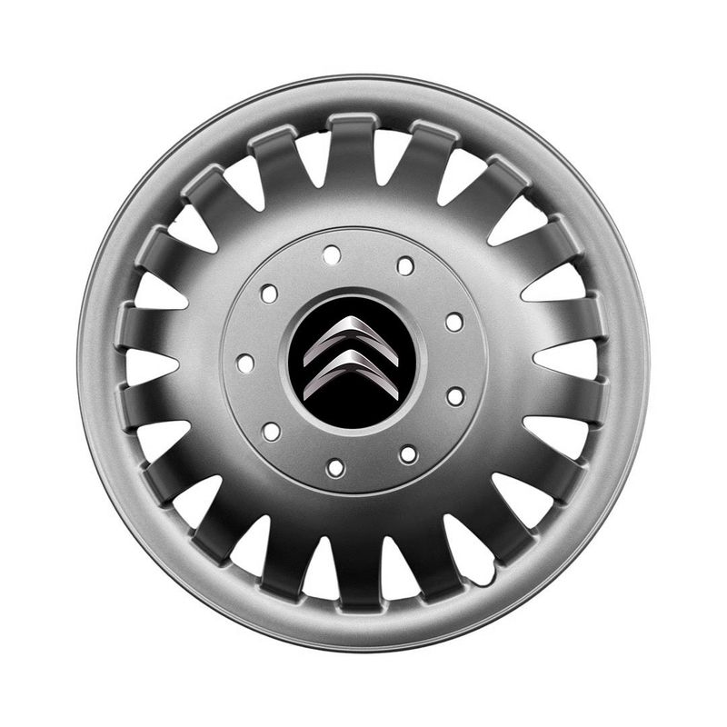 Auto si Moto - Anvelope si jante - Accesorii roti - Capace roti - Set 4 capace roti 16 inchi (R16) bombate compatibile Citroen JUMPER, model 410 - Infinity.ro