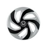 Auto si Moto - Anvelope si jante - Accesorii roti - Capace roti - Set 4 capace roti Rex Gri-Negru R14 Compatibil Cu Honda - Infinity.ro