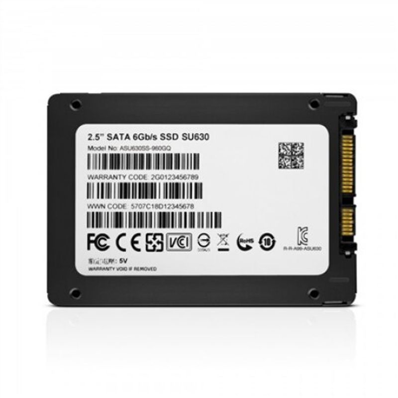 PC, gaming si accesorii - Componente PC - Componente - Solid-State Drive (SSD) - SSD, ADATA SU630, 960GB, 2.5" SATA 450MB/s scriere, 520MB/s citire - Infinity.ro