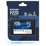PC, gaming si accesorii - Componente PC - Componente - Solid-State Drive (SSD) - SSD Patriot P220 512GB SATA-III 2.5 inch - Infinity.ro