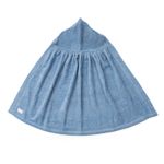 Jucarii, Copii si Bebe - Igiena si ingrijire - Baia bebelusului - Prosoape si halate de baie copii - Prosop bebelusi cu gluga, model capa din frotir premium 95x75 cm, albastru - Infinity.ro