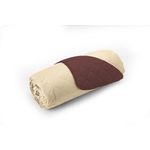 Casa si Gradina - Textile si covoare - Pături și cuverturi - Cuverturi - Cuvertura Double Face Alcam, 210 x 220 cm 100% microfibra, ciocolata/crem - Infinity.ro
