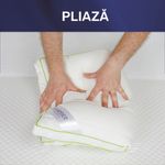 Casa si Gradina - Textile si covoare - Perne si pilote - Perne - Set 2 perne 50x70 cm, Essience Premium Collection, husa satin bambus; umplutura fulgi memory si nanofibra extrafina; - Infinity.ro