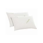 Casa si Gradina - Textile si covoare - Perne si pilote - Perne - Set 2 perne 50x70 cm, Essience Premium Collection, husa tricot bambus; umplutura fulgi memory si nanofibra extrafina; - Infinity.ro