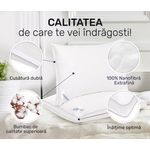 Casa si Gradina - Textile si covoare - Perne si pilote - Perne - Set 2 perne 50x70 cm, Essience Premium Collection, husa 100% Bumbac; umplutura confort nanofibra extrafina - Infinity.ro