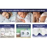 Casa si Gradina - Textile si covoare - Perne si pilote - Perne - Set 2 perne 50x70 cm, Essience Premium Collection, insert memory si umplutura nanofibra extrafina, husa 100% Bumbac - Infinity.ro