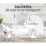 Casa si Gradina - Textile si covoare - Perne si pilote - Perne - Set 2 perne 50x70 cm, Essience Premium Collection, insert memory si umplutura nanofibra extrafina, husa 100% Bumbac - Infinity.ro