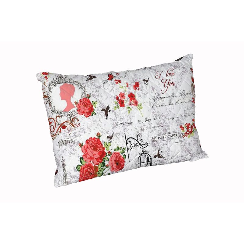Casa si Gradina - Textile si covoare - Perne si pilote - Perne - Perna Romance, microfibra matlasata, 50x70 cm - Infinity.ro