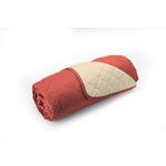 Casa si Gradina - Textile si covoare - Huse pentru mobilier - Husa matlasata cu doua fete Alcam pentru canapea 3 locuri Corai/ Vanila - Infinity.ro