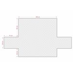 Casa si Gradina - Textile si covoare - Huse pentru mobilier - Husa matlasata cu doua fete Alcam pentru canapea 3 locuri Purple/ Vanila - Infinity.ro