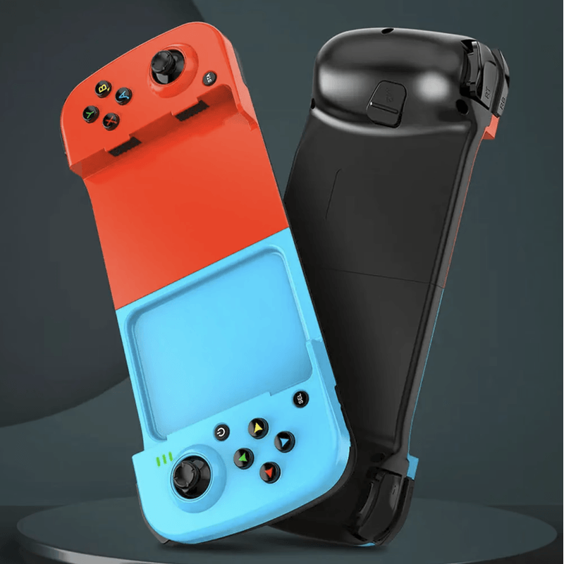 PC, gaming si accesorii - Gaming - Accesorii gaming - Controlere, Volane si Casti gaming - Gamepad Wireless N2L Store® pentru PC, PS, Nintendo Switch, Android, iOS, Bluetooth 5.0, Extensibil, Albastru-Rosu - Infinity.ro