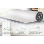 Casa si Gradina - Mobilier - Saltele si somiere - Toppere - Topper saltea Diamond Luxury, H 8 cm spuma memory, 140x200 cm - Infinity.ro