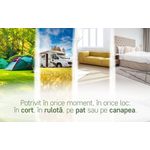 Casa si Gradina - Mobilier - Saltele si somiere - Toppere - Topper saltea Diamond Luxury, H 8 cm spuma memory, 160x190 cm - Infinity.ro