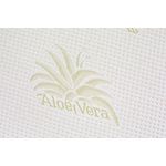 Casa si Gradina - Mobilier - Saltele si somiere - Toppere - Topper saltea Aloe Vera Therapy Memory Arctic Gel 7 zone de confort, 140x200 cm, H 5 cm - Infinity.ro
