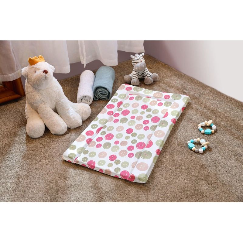 Casa si Gradina - Mobilier - Mobilier copii - Saltele patut copii - Saltea infasat M, 38x70 cm, Pink Button - Infinity.ro
