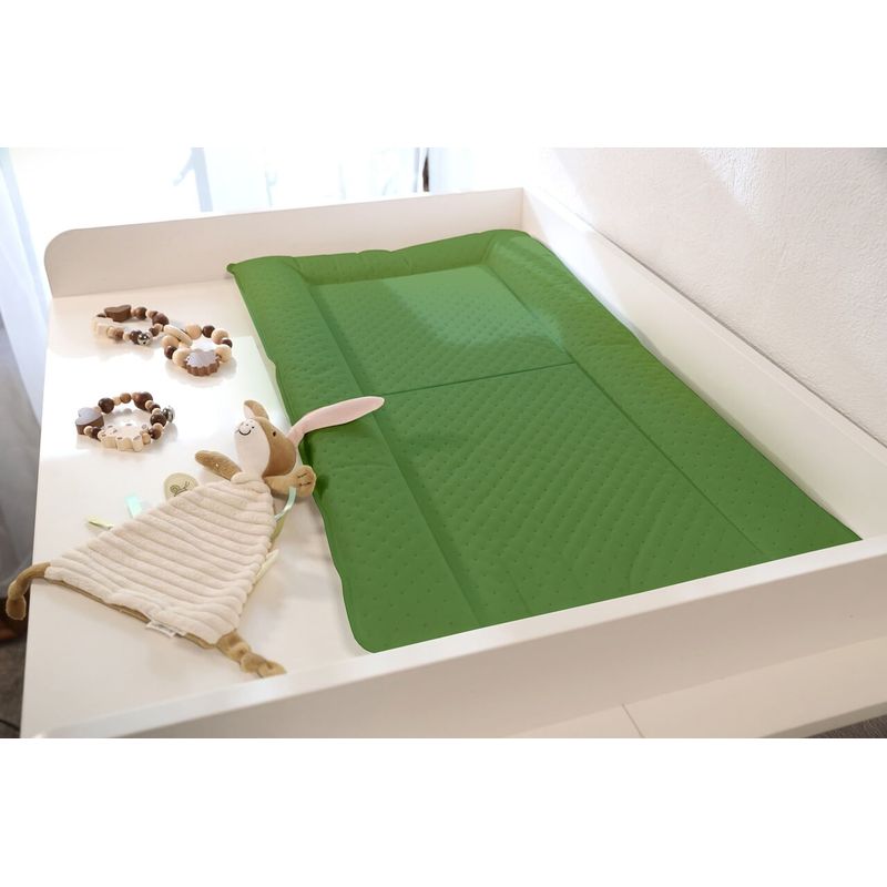 Casa si Gradina - Mobilier - Mobilier copii - Saltele patut copii - Saltea de infasat Travel Premium, 48x78 cm, Hipoalergenica, Pliabila, Verde - Infinity.ro