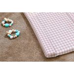 Casa si Gradina - Mobilier - Mobilier copii - Saltele patut copii - Saltea infasat M, 38x70 cm, Pink Gingham - Infinity.ro