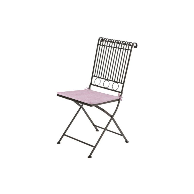 Casa si Gradina - Textile si covoare - Perne si pilote - Perne decorative - Perna scaun, Alcam, Fantezie Pink Jeans, 39x39x3 cm - Infinity.ro