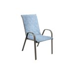 Casa si Gradina - Textile si covoare - Perne si pilote - Perne decorative - Perna scaun cu spatar Alcam, Midsummer, 105x48x3 cm, microfibra matlasta, Blue Jeans - Infinity.ro