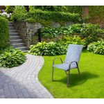 Casa si Gradina - Textile si covoare - Perne si pilote - Perne decorative - Perna scaun cu spatar Alcam, Midsummer, 105x48x3 cm, microfibra matlasta, Blue Jeans - Infinity.ro