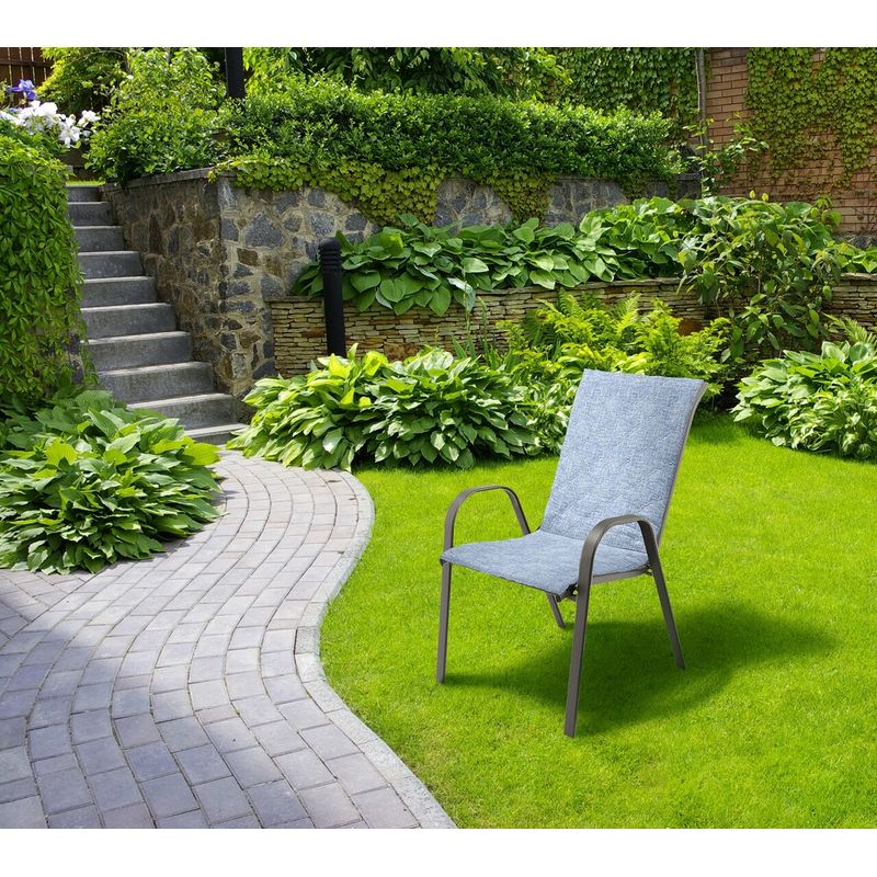 Casa si Gradina - Textile si covoare - Perne si pilote - Perne decorative - Perna scaun cu spatar Alcam, Midsummer, 105x48x3 cm, microfibra matlasta, Blue Jeans - Infinity.ro