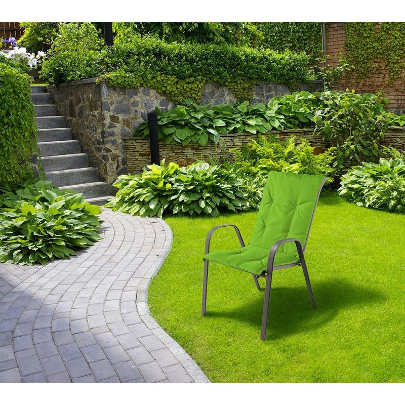 Casa si Gradina - Textile si covoare - Perne si pilote - Perne decorative - Perna scaun cu spatar Alcam, Midsummer, 105x48x3 cm, material impermeabil, Verde - Infinity.ro