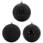 Casa si Gradina - Decoratiuni - Decoratiuni de sezon - Set de globuri de Craciun 3 pcs Negru - Infinity.ro