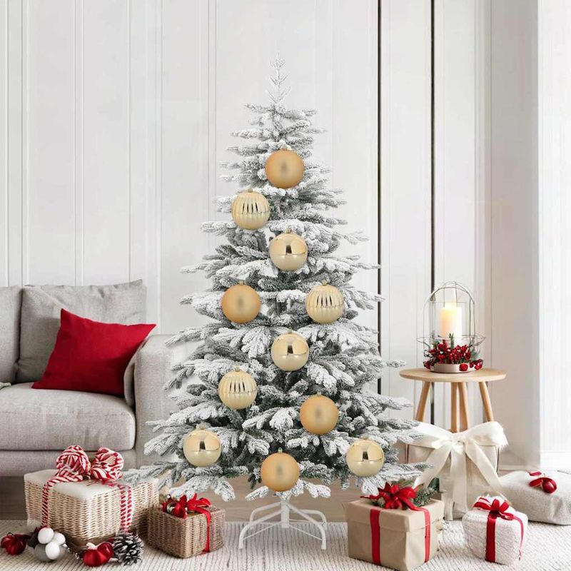 Casa si Gradina - Decoratiuni - Decoratiuni de sezon - Set de globuri de Craciun 9 pcs Auriu - Infinity.ro