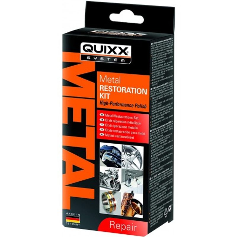 Auto si Moto - Intretinere auto - Produse curatare auto - Set reconditionare suprafetelor metalice Quixx Metal - Infinity.ro