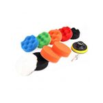 Auto si Moto - Intretinere auto - Masini de polisat si accesorii - Set 10 bureti polish si pad 80mm, Amio - Infinity.ro