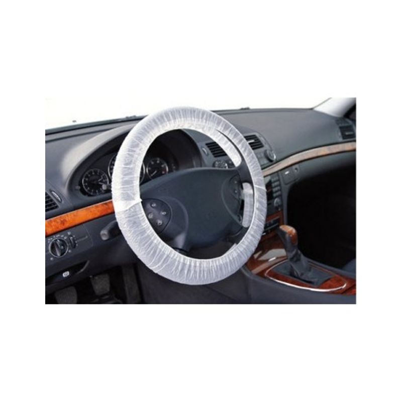 Auto si Moto - Intretinere auto - Huse auto - Set 250buc husa din folie protectie volan - Infinity.ro