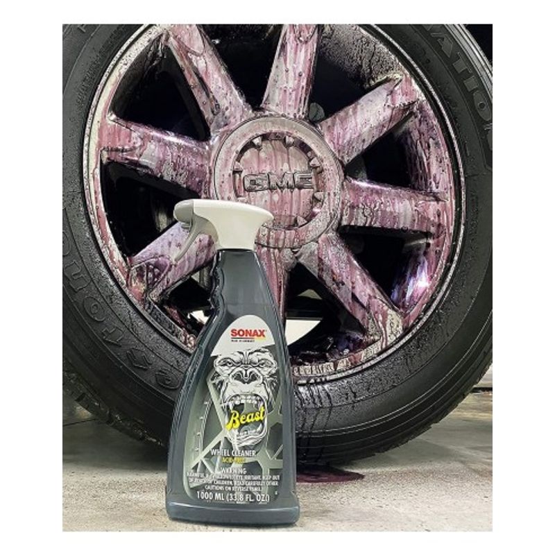 Auto si Moto - Intretinere auto - Detergenti auto - Solutie Curatare Jante Sonax Felgen Beast, 1L - Infinity.ro
