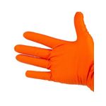 Casa si Gradina - Constructii - Echipamente de lucru - Manusi protectia muncii - Set Manusi Nitril Portocaliu, texturate GOGRIP , set 50buc XXL - Infinity.ro
