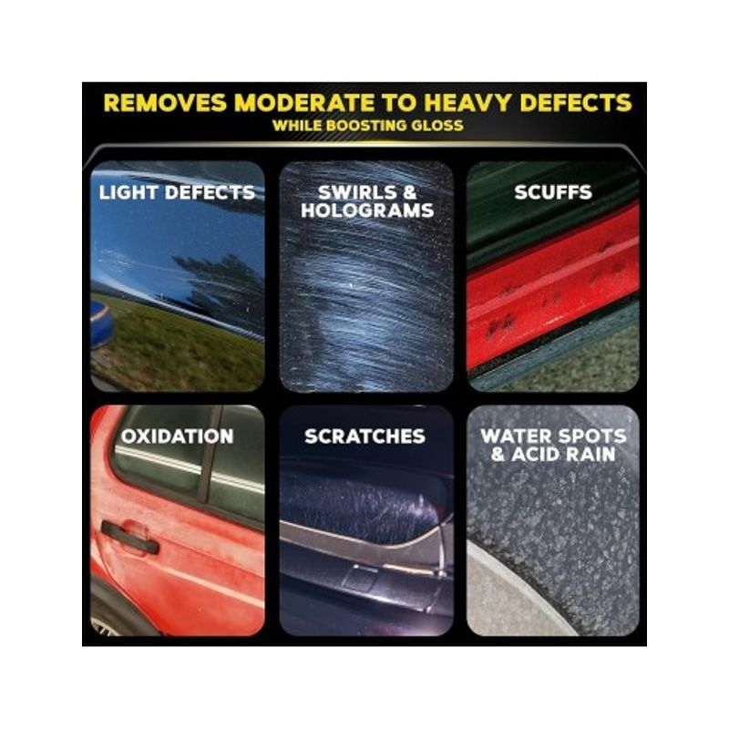 Auto si Moto - Intretinere auto - Masini de polisat si accesorii - Pasta polish foarte abraziva Meguiar's Ultra-Cut Compound, M105, 237 ML - Infinity.ro