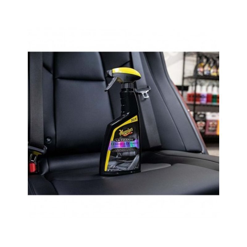 Auto si Moto - Intretinere auto - Detergenti auto - Solutie Curatare si Hidratare Piele Meguiar's Ultimate Leather Detailer, 473ml - Infinity.ro