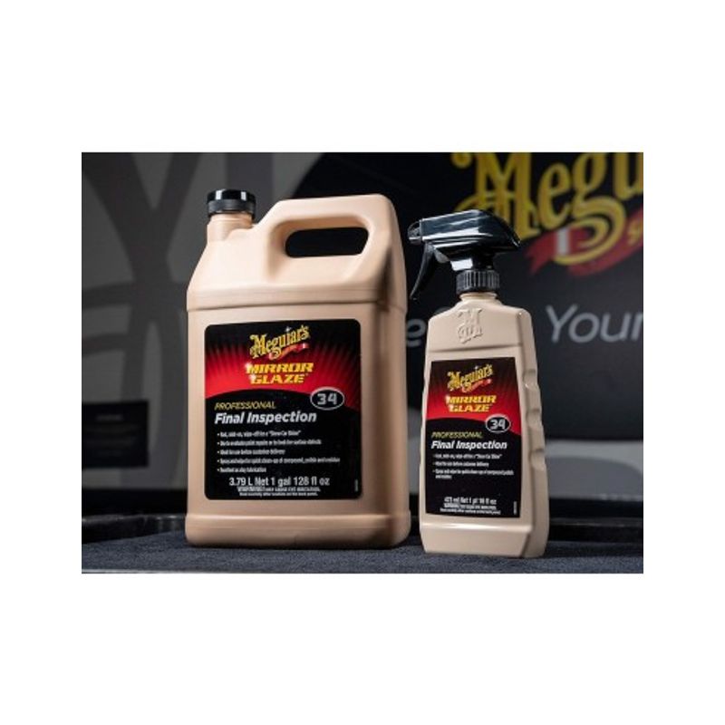 Auto si Moto - Intretinere auto - Detergenti auto - Degresant pentru Caroserie Meguiar's Final Inspection Wipe-off Detailer, M34, 3.78 L - Infinity.ro