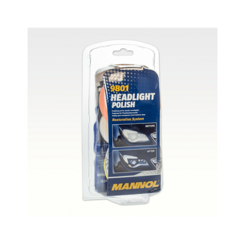 Auto si Moto - Intretinere auto - Masini de polisat si accesorii - Set polish faruri auto Mannol - Infinity.ro