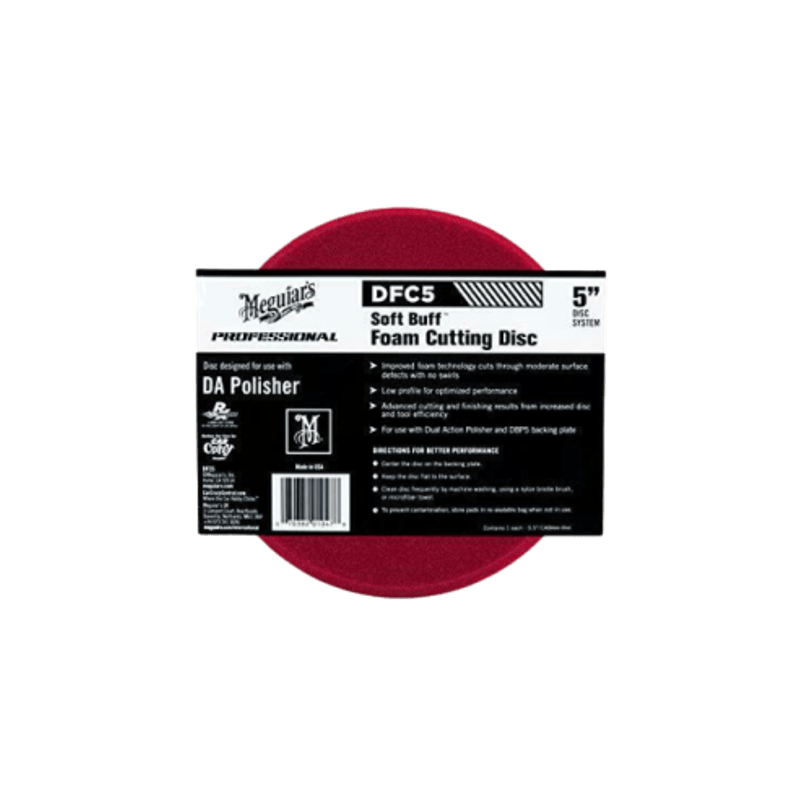 Auto si Moto - Intretinere auto - Masini de polisat si accesorii - Burete Polish Abrazi Meguiar's Soft Buff DA Foam Cutting Disc 5", 127mm - Infinity.ro