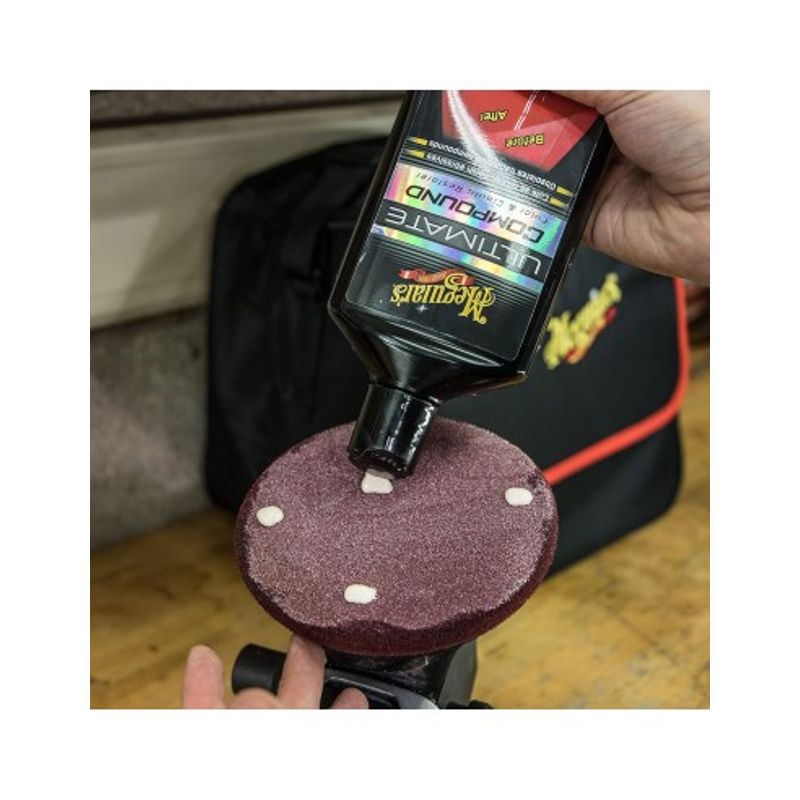 Auto si Moto - Intretinere auto - Masini de polisat si accesorii - Burete Polish Abrazi Meguiar's Soft Buff DA Foam Cutting Disc 5", 127mm - Infinity.ro